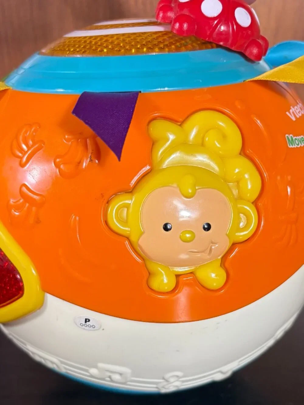 VTech Move & Crawl Ball Interactive Electronic Learning Toy Motorized Rolling